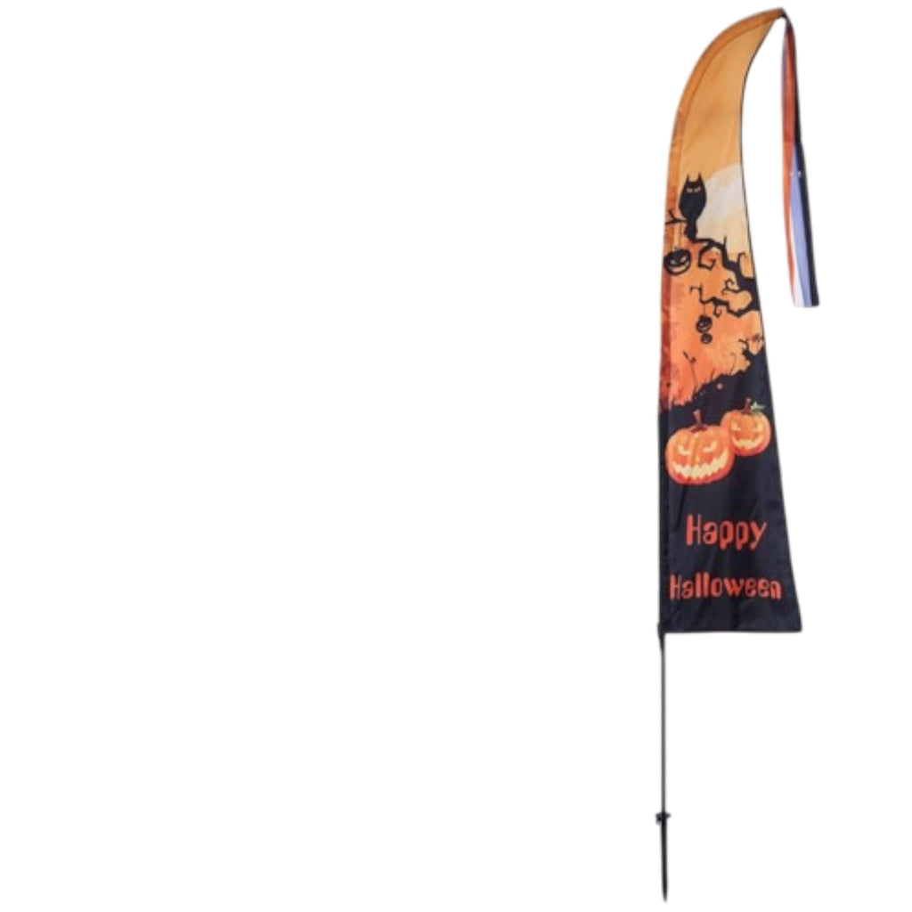 Nylon Happy Halloween Flag
