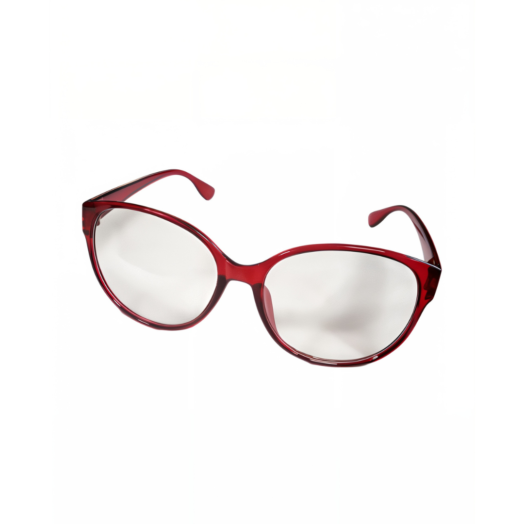Twin Peaks Log Lady Red Costume Glasses, Halloween