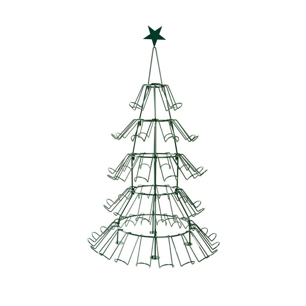 Christmas Tree Wine Rack, 60 Rack Spaces