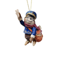 Whimsical Raccoon Ornament -
