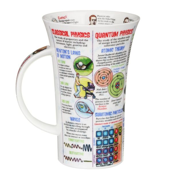 Physics Fine Bone China Mug Glencoe Style By Dunoon
