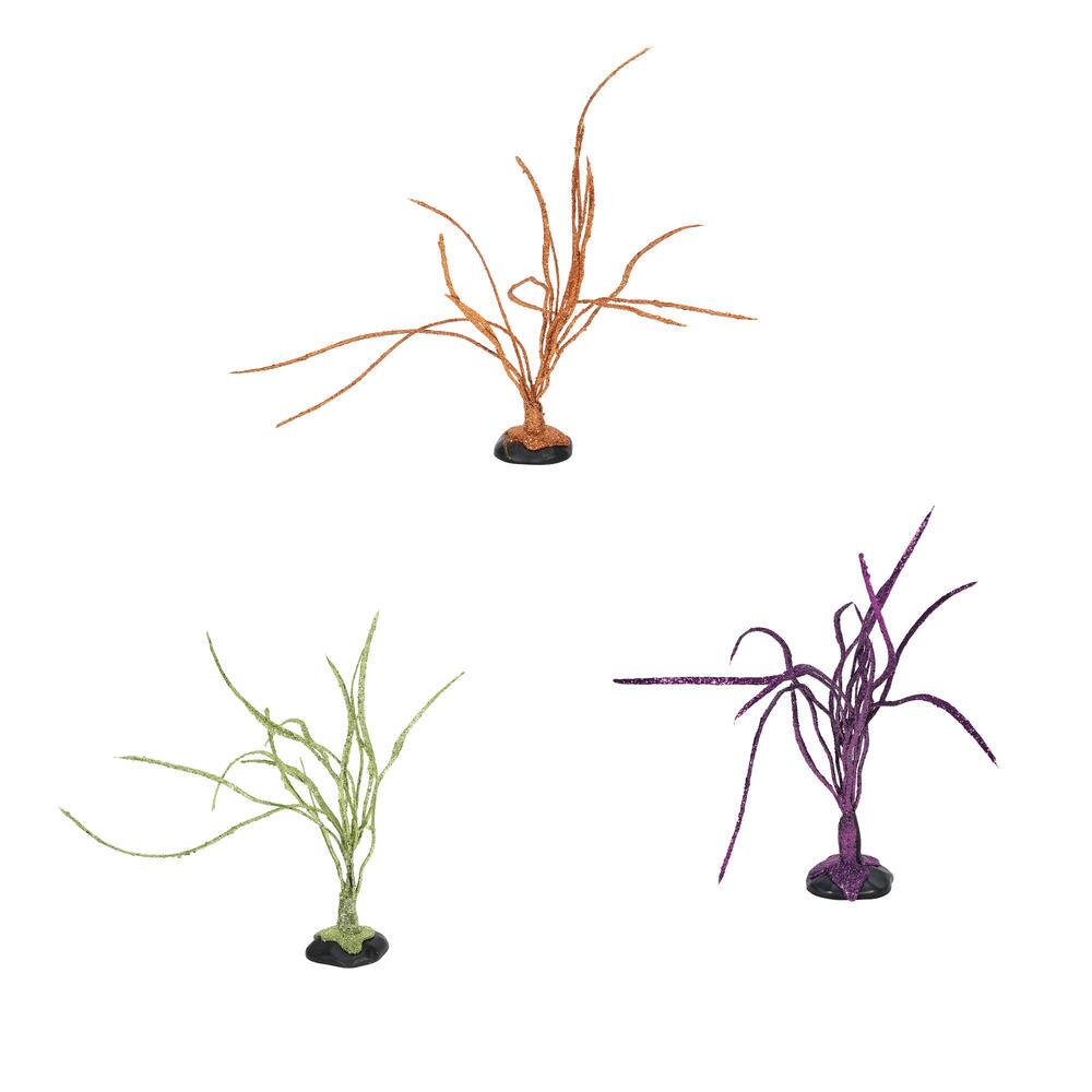 Festive Halloween Trees - Set of 3