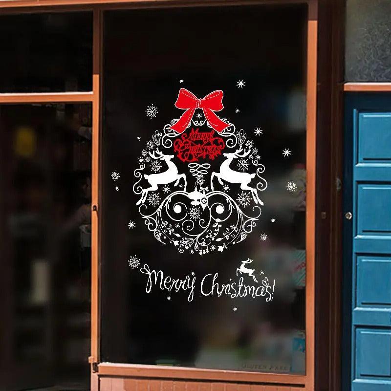 Removable Christmas Window Decals