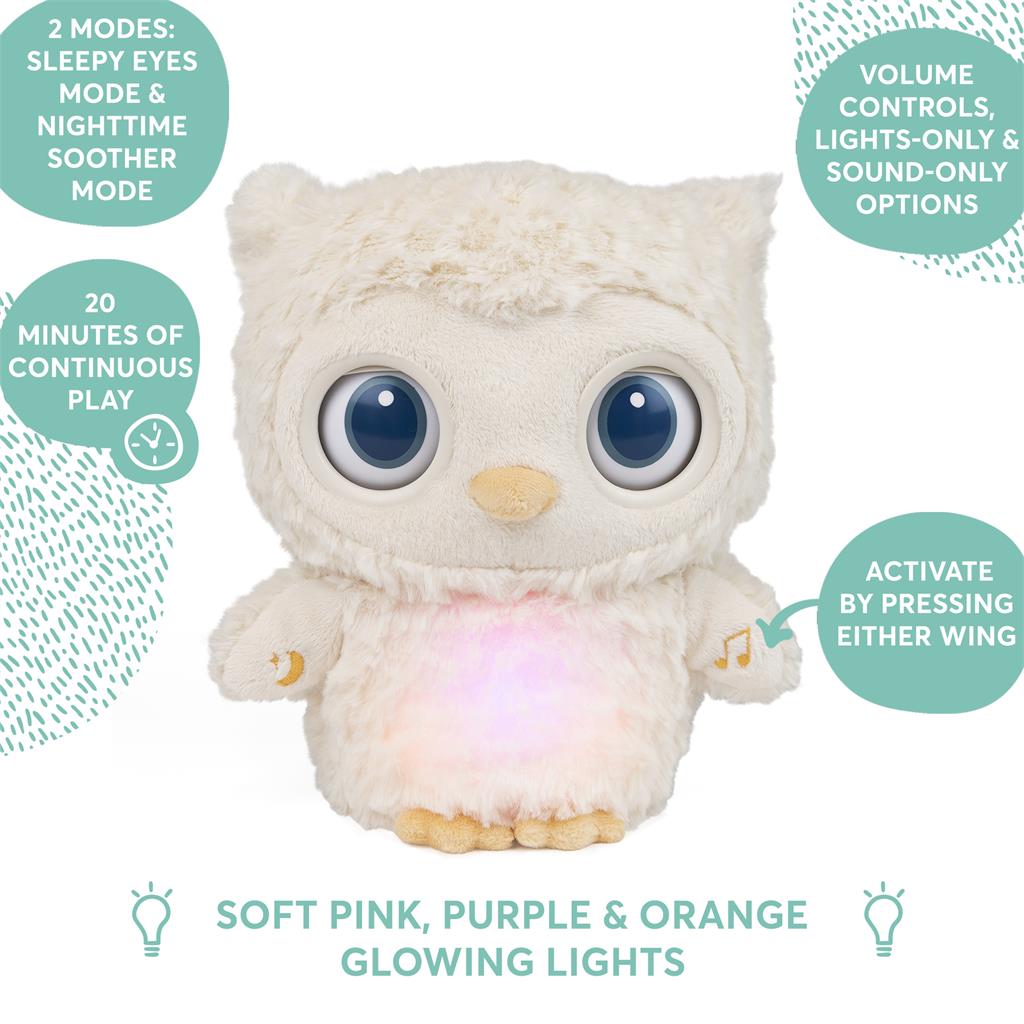Sleepy Eyes Owl - Bedtime Soother
