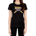 Back to the Future Flames Juniors T-shirt