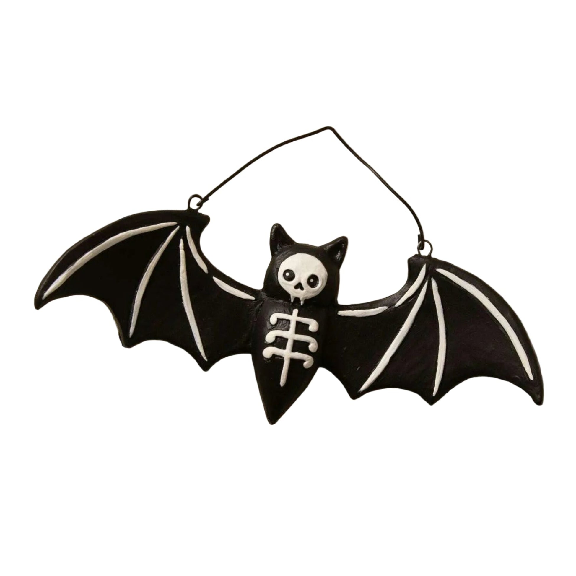 Batty Skeleton Ornament | Halloween Decor | Bethany Lowe