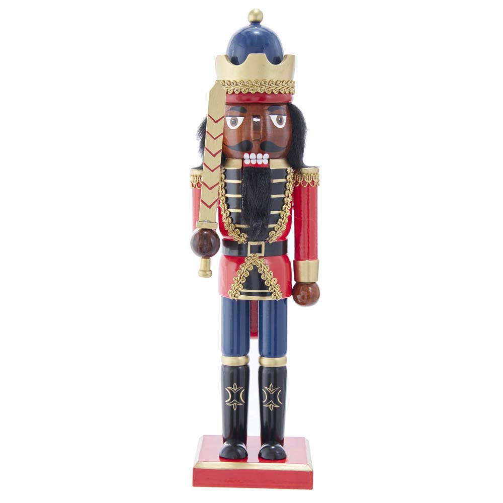 14" African American King Nutcracker