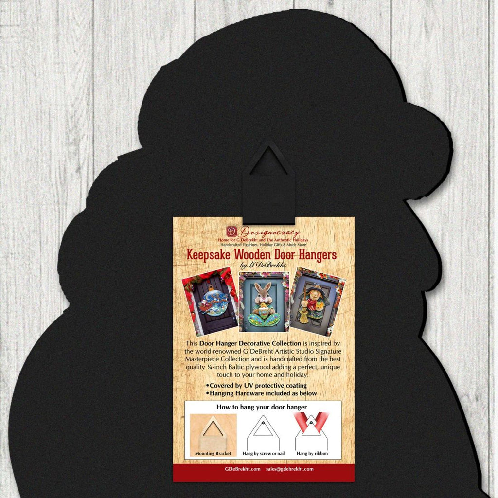 Halloween Kitten Door Decor by D. Gelsinger - Thanksgiving Halloween Decor - 8461066H-DG