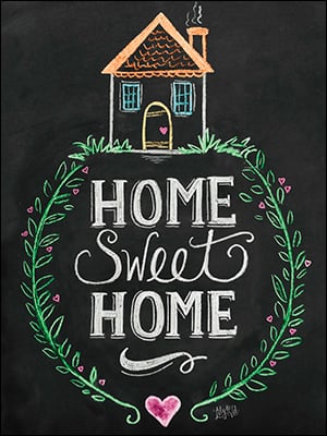 Home Sweet Home - New Home card