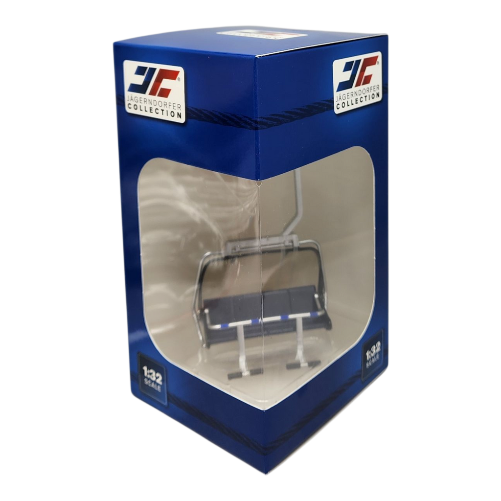 Ski Lift Seater - Blue/Grey 4 Person