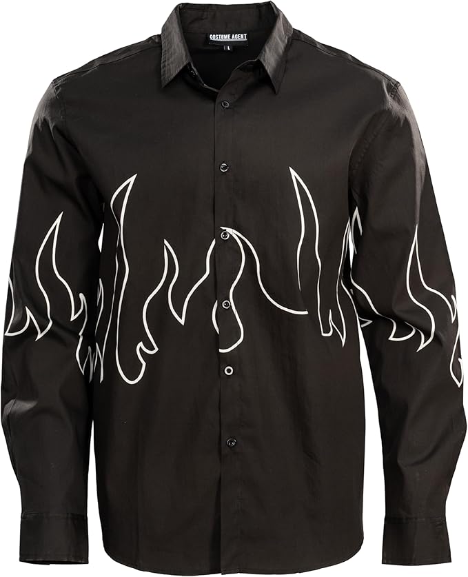 "Big Ern" Murray McCrackin Replica Kingpin Movie Halloween Cosplay Costume Shirt