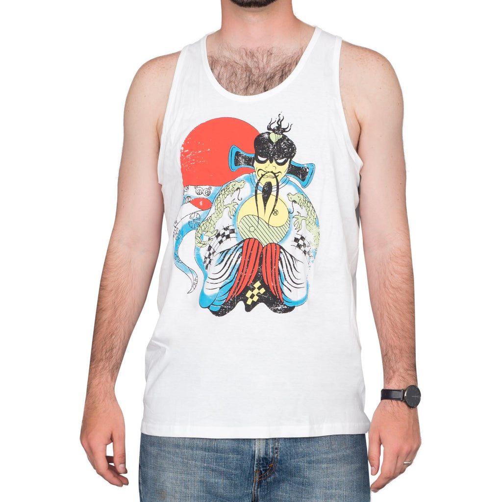 Big Trouble Little China Fu Manchu Adult Unisex Halloween Cosplay Costume Replica Tank Top