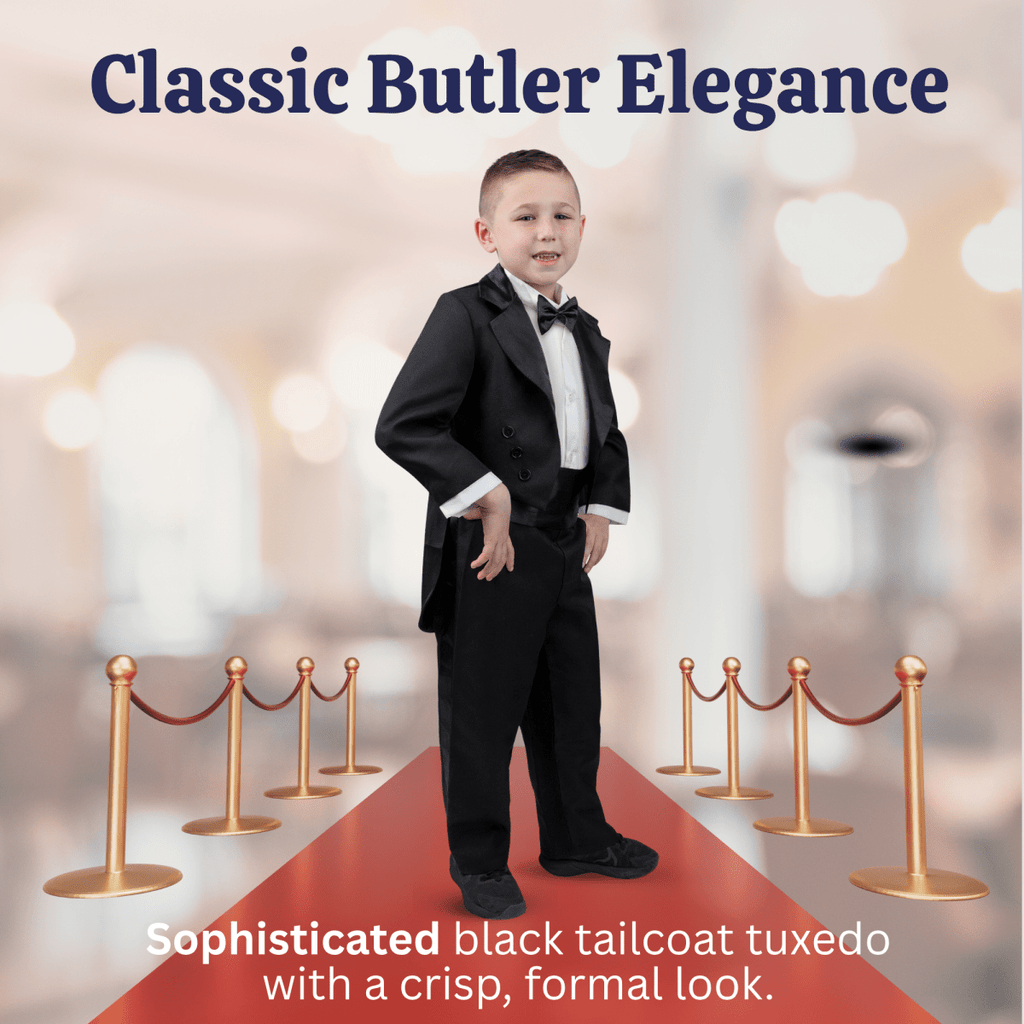 Black Tuxedo Costume - Kids
