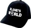 Blake Blane's World Fitted Black Baseball Cap Hat