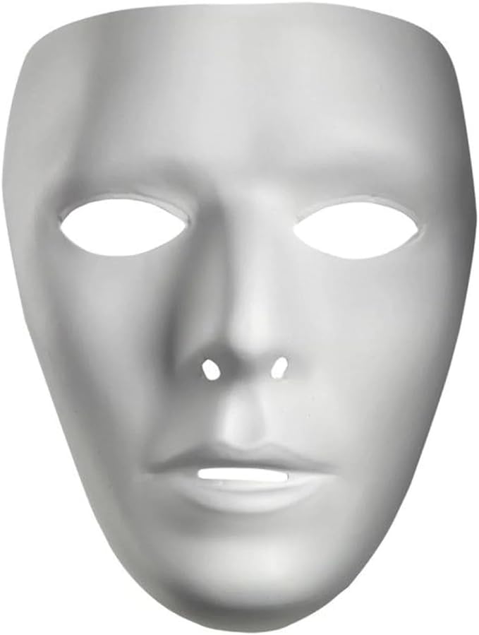Blank Drama Male Mask