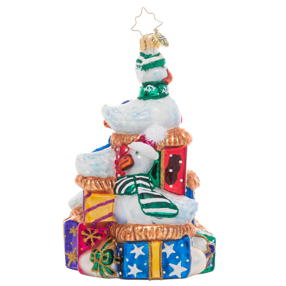 Take a Gander Glass Ornament