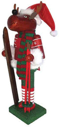 Reindeer Skier Nutcracker