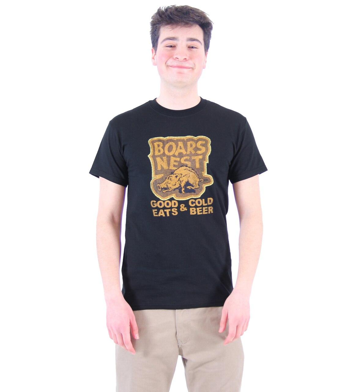 Boars Nest Good Eats & Cold Beer Adult Unisex Halloween Cosplay Costume T-shirt