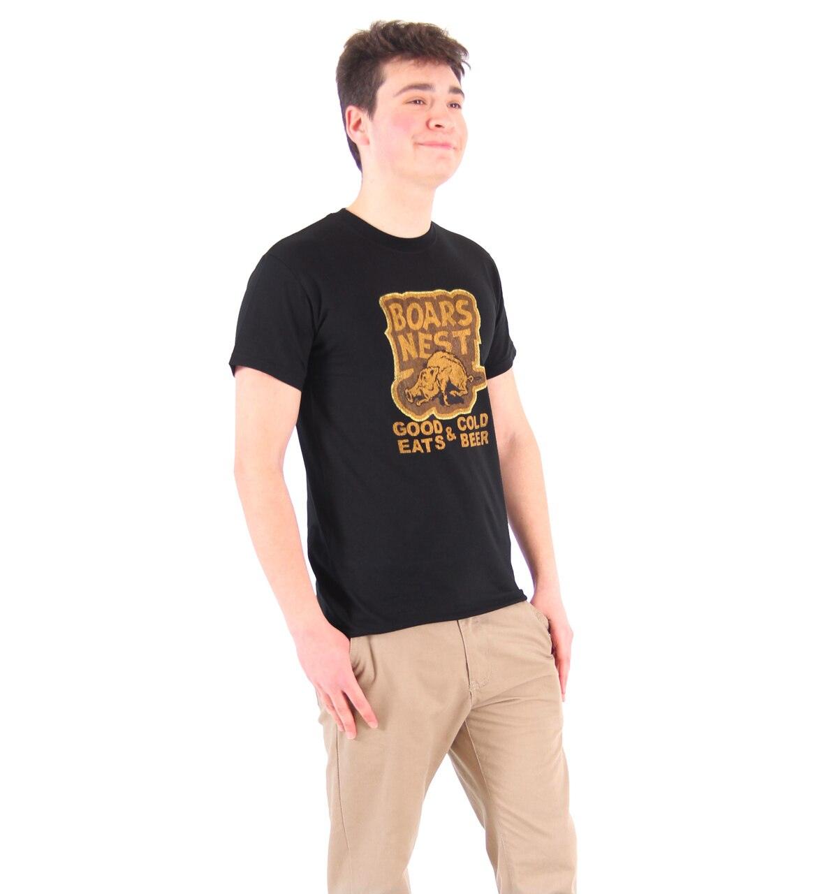 Boars Nest Good Eats & Cold Beer Adult Unisex Halloween Cosplay Costume T-shirt