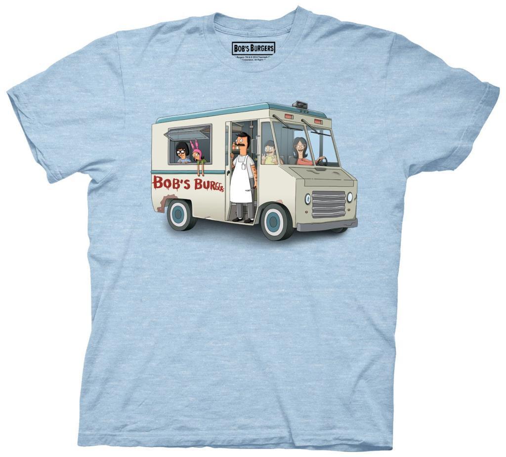 Bob's Burgers Family Burger Truck Adult Unisex Gift Idea T-Shirt