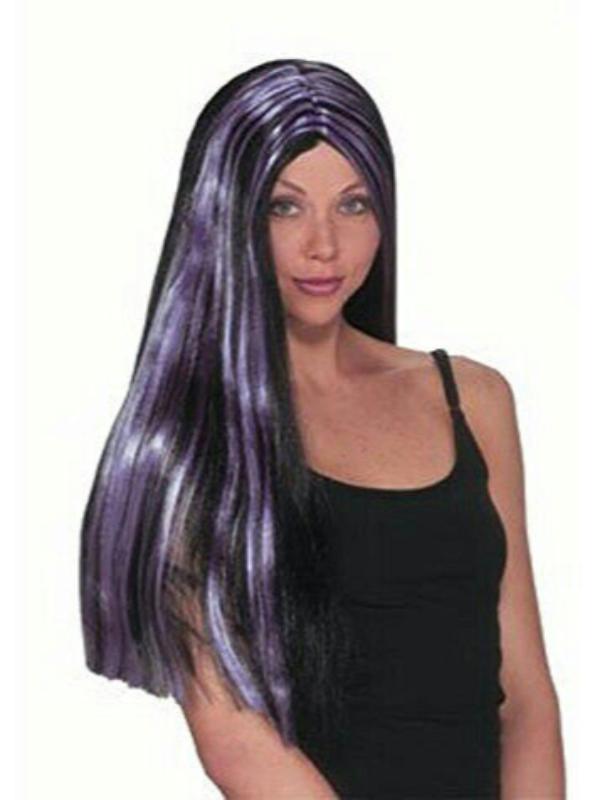 Purple & Black Witch Wig