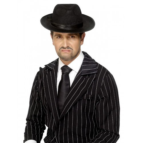 Black Gangster Tie