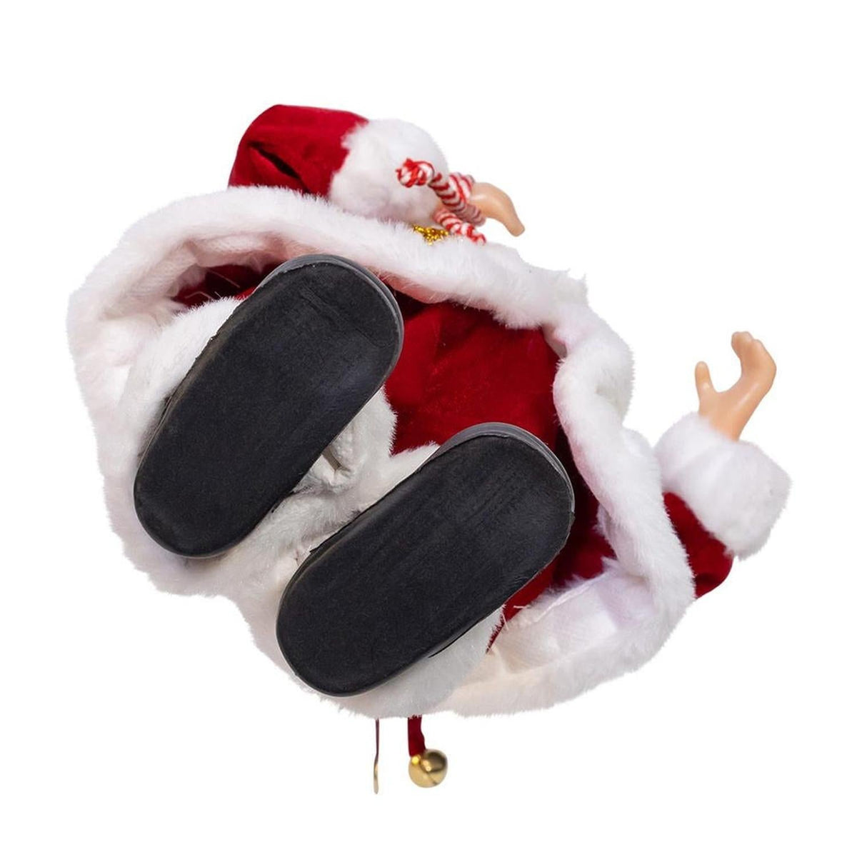 Kurt Adler 12-Inch Standing Christmas Santa with Sack