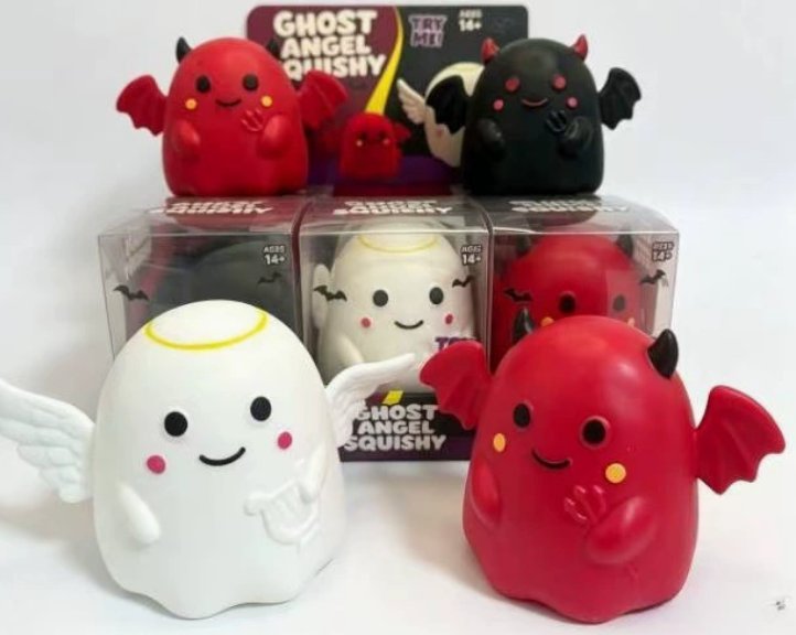 GHOSTLY SQUISHY FAMILY | THE ULTIMATE JUMBO SQUISHY