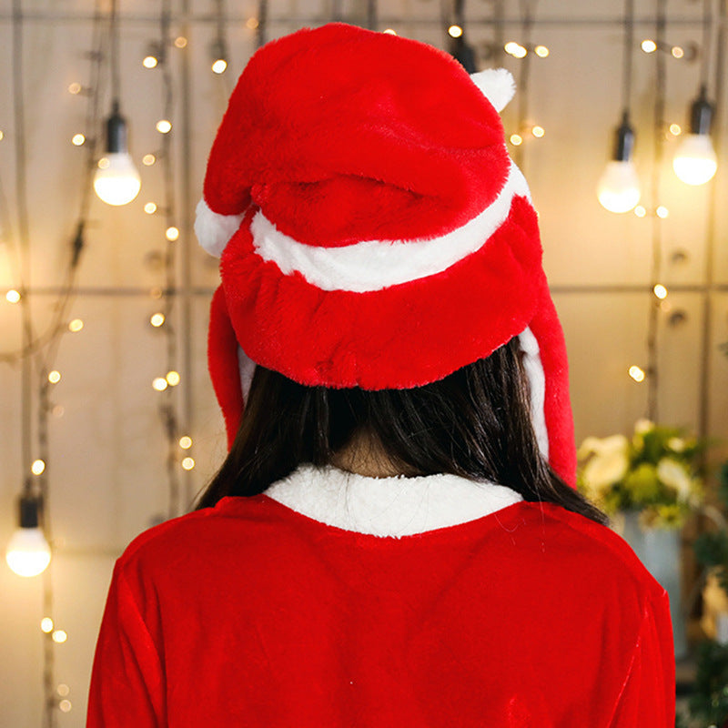 Movable Christmas Hat, Santa, Snowman, Elk