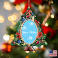 Christmas Tree Picture Frame Ornaments - Ornament for Photo - Christmas Decor - 8119186-2PF