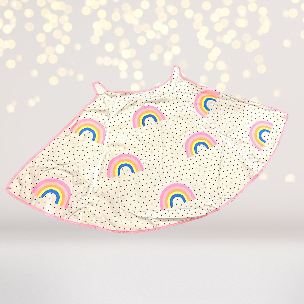 Kids Rainbow Super Hero Cape