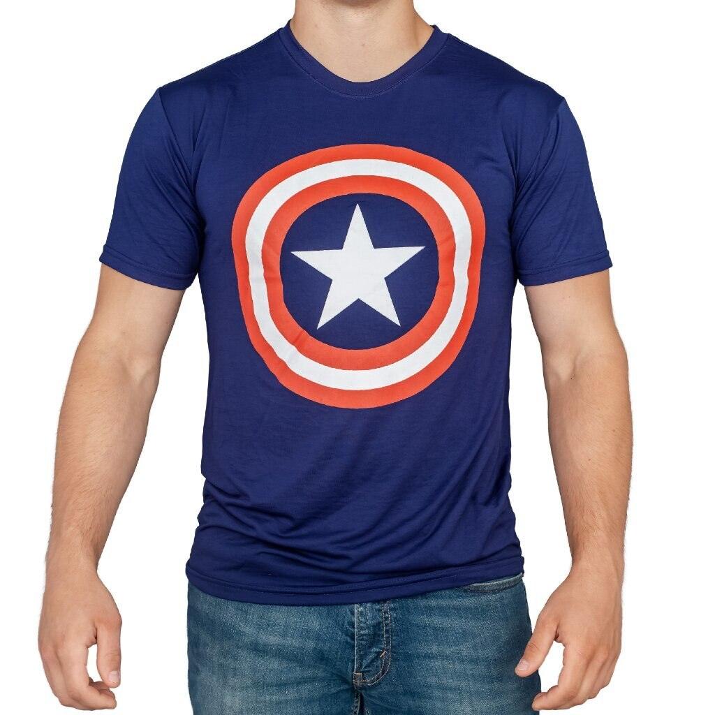 Captain America Shield Performance Adult Unisex T-Shirt