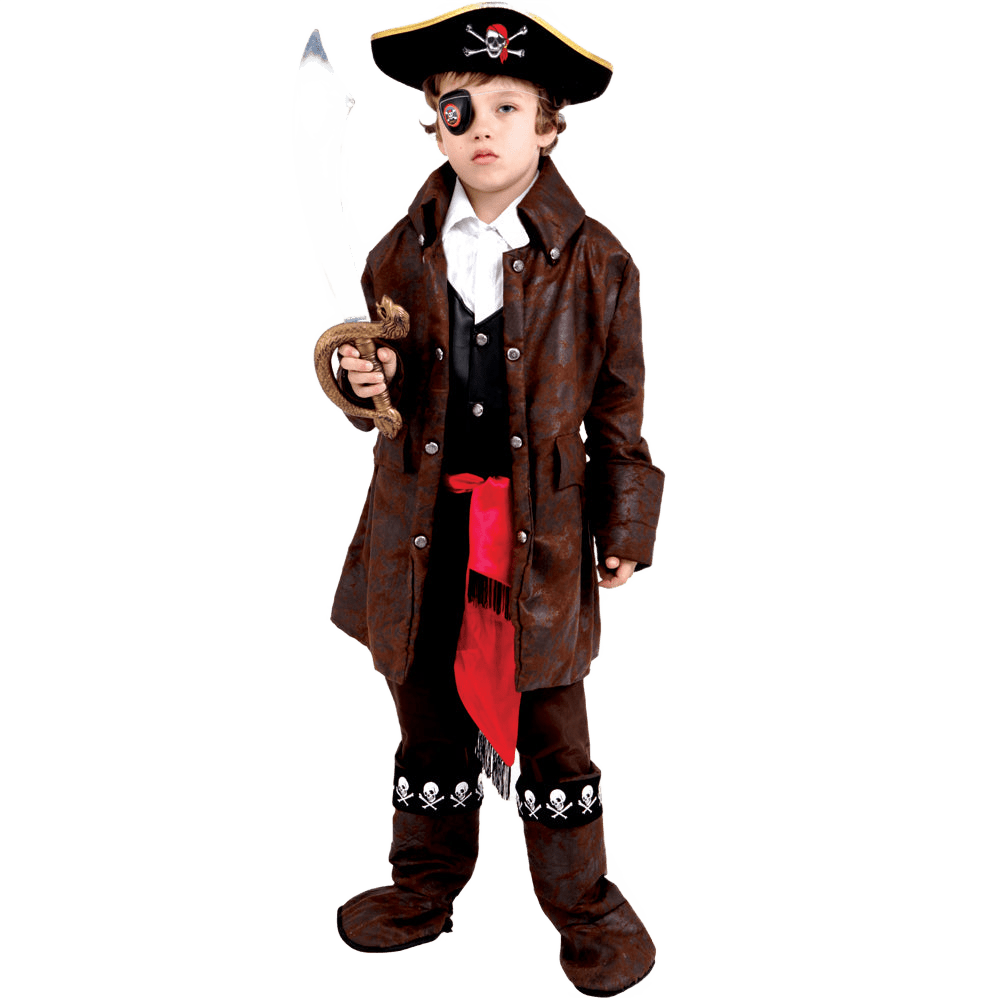 Caribbean Pirate Costume - Kids