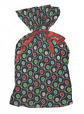 Jumbo Pull String Gift Bag - Swirls