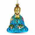 Buddha Glass Christmas Ornament