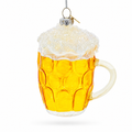 Glass of Foamy Beer Glass Christmas Ornament