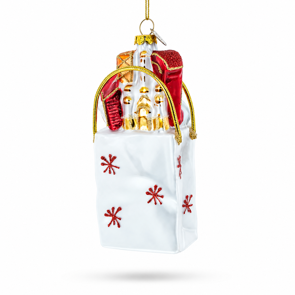 Windy City Souvenir Holiday Illinois Travel Gift Christmas Ornament