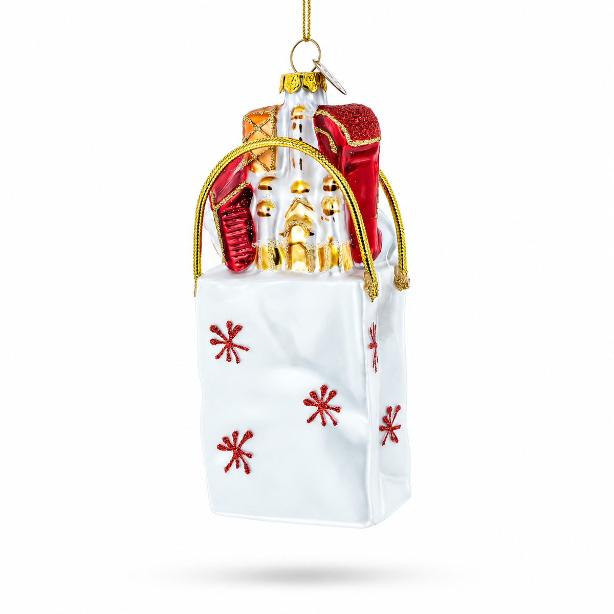 Windy City Souvenir Holiday Illinois Travel Gift Christmas Ornament