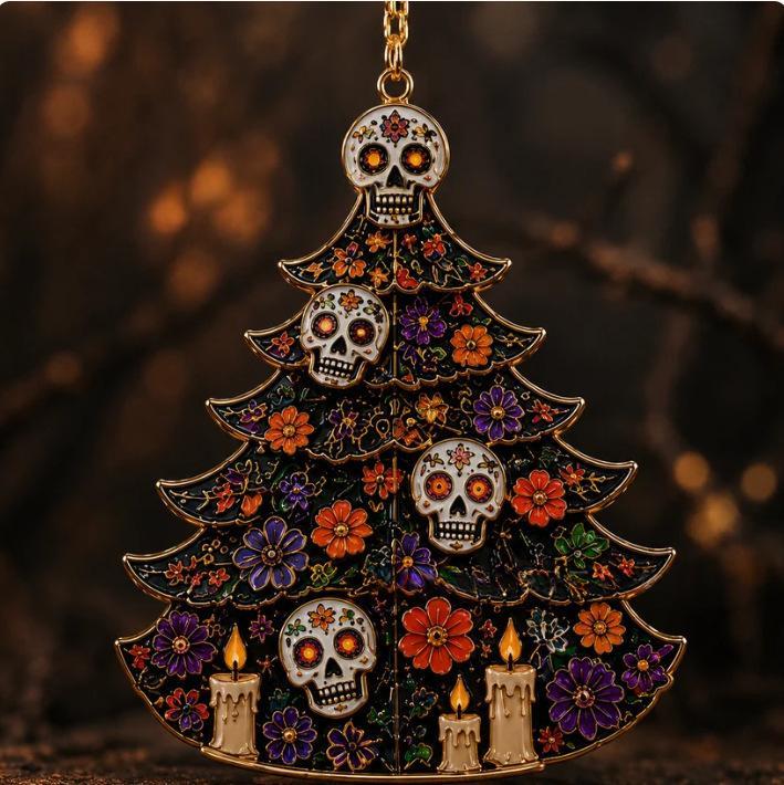 Halloween Christmas Tree Acrylic Decorations