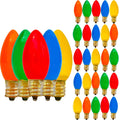Ceramic Multi-Color Light Bulbs