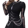 Leather Chain Top Performance Costumes