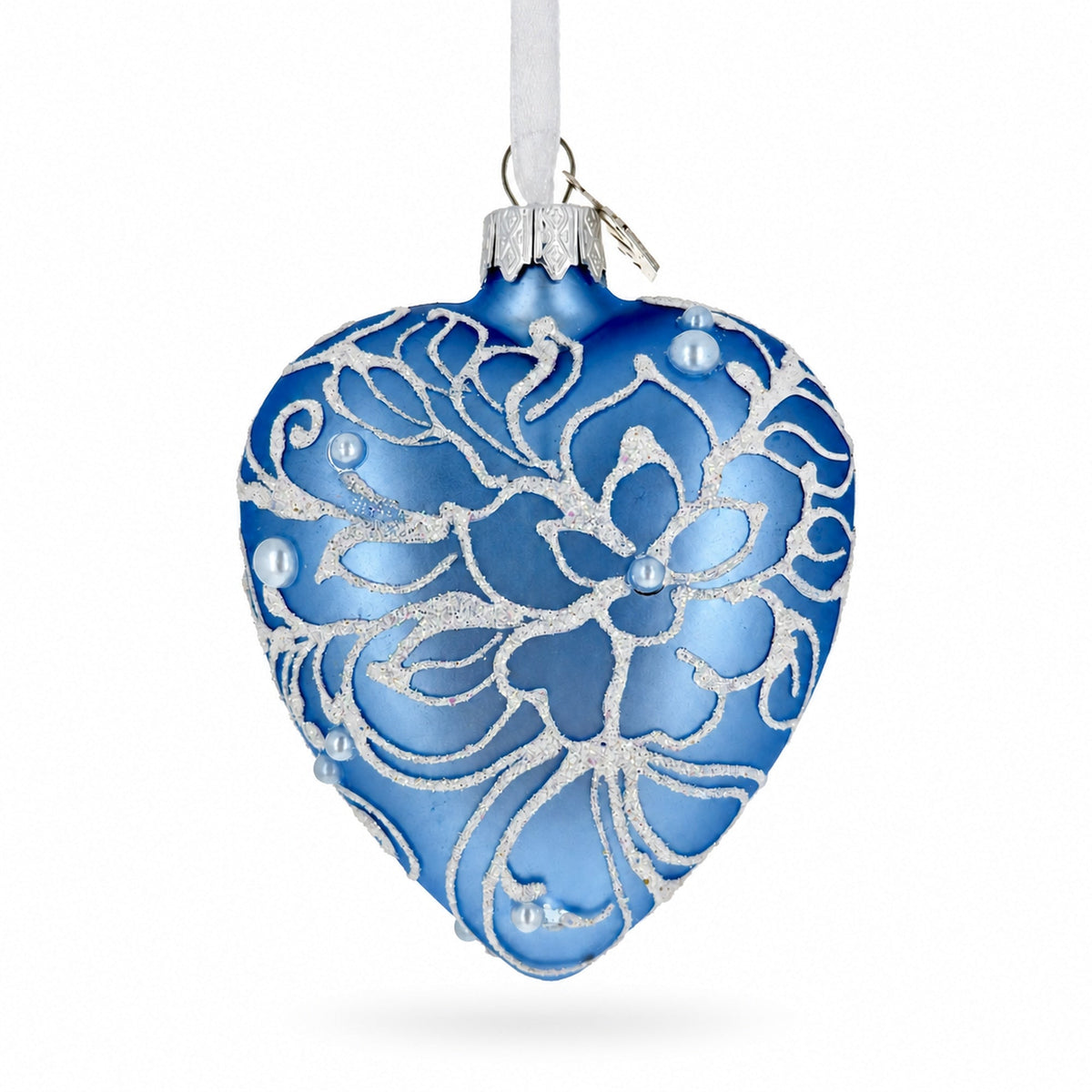 Milwaukee in my Heart Wisconsin Glass Christmas Ornament