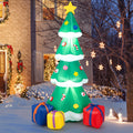 6 Feet Tall Blow up Christmas Tree with 3 Gift Boxes