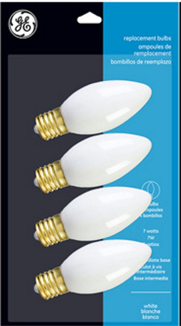 C-9 Replacement Bulbs - Clear 4Pk