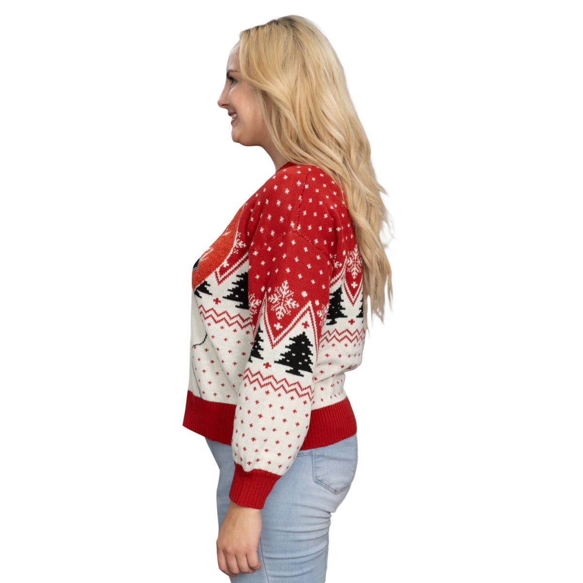 Coca Cola Heart Polar Bear Drinking Sweater