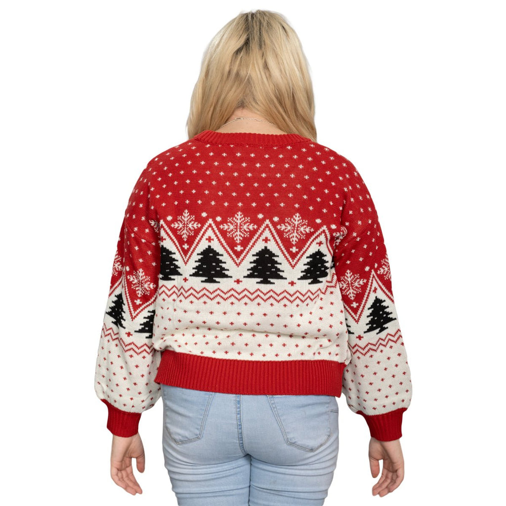 Coca Cola Heart Polar Bear Drinking Sweater