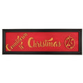 Countdown to Christmas Advent Calendar Wall Decor Sign