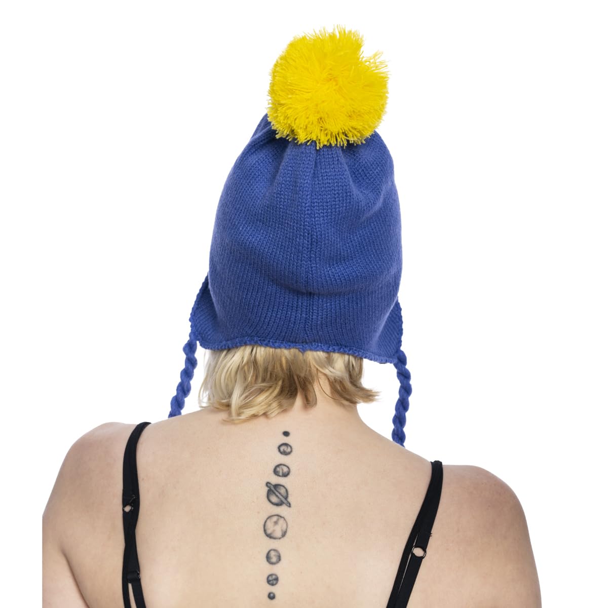 Craig Tucker's Blue and Yellow Beanie Hat for Halloween Cosplay fun