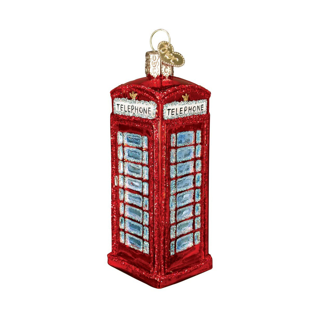 Old World Christmas English Phonebooth