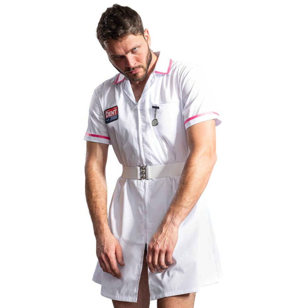 Dark Knight Dent Superhero Villain Nurse Cosplay Halloween Cosplay Costume Set